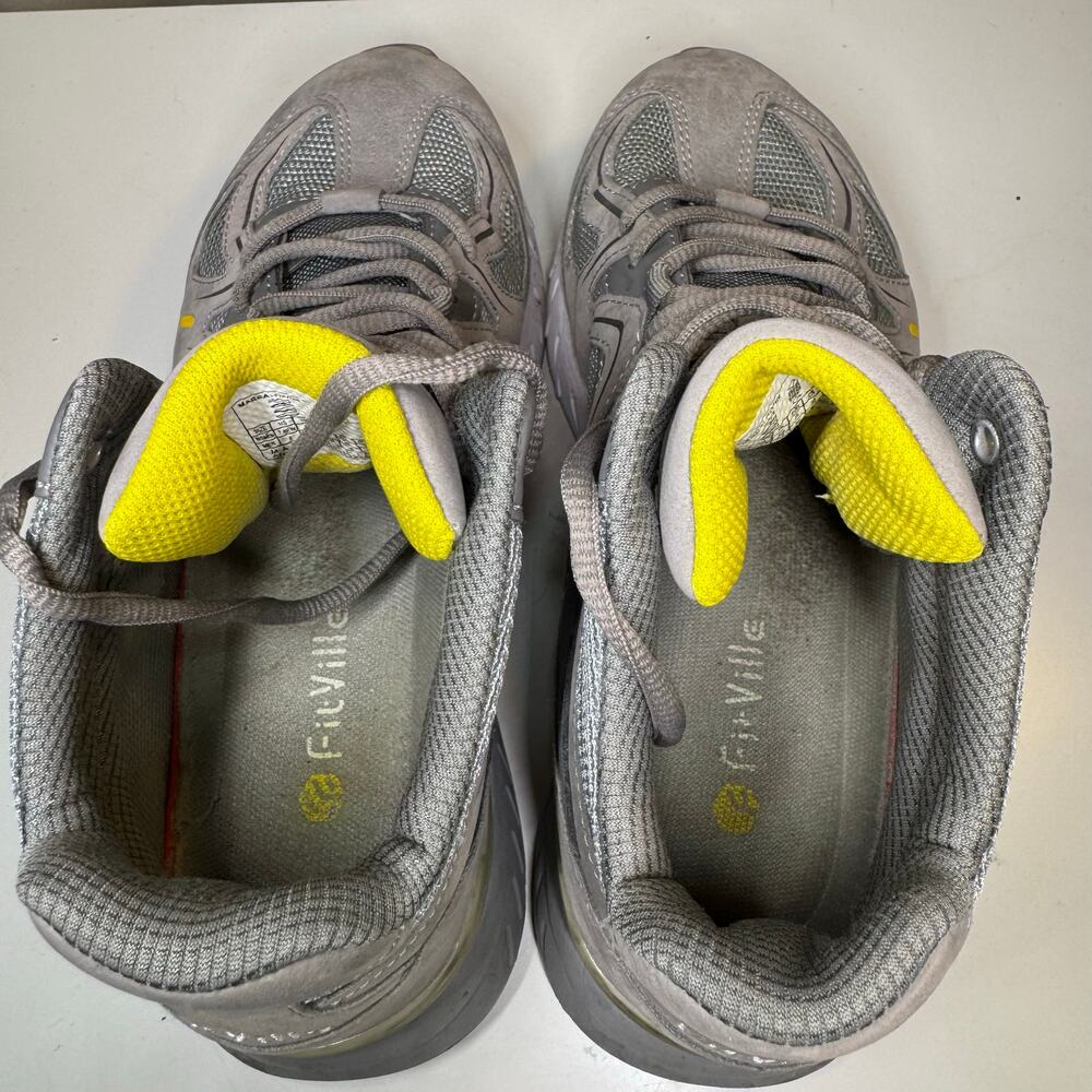FitVille Rebound Core Walking Shoes Gray Yellow Women's 7.5EW Extra Wide - Picture 8 of 10